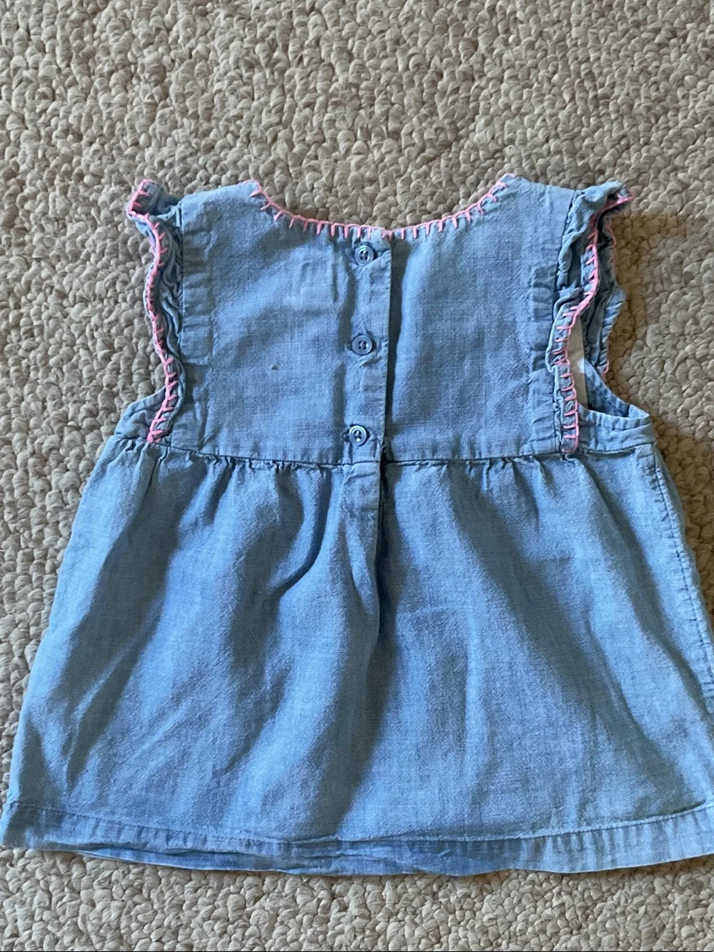 GAP Floral Embroidered Tank Top